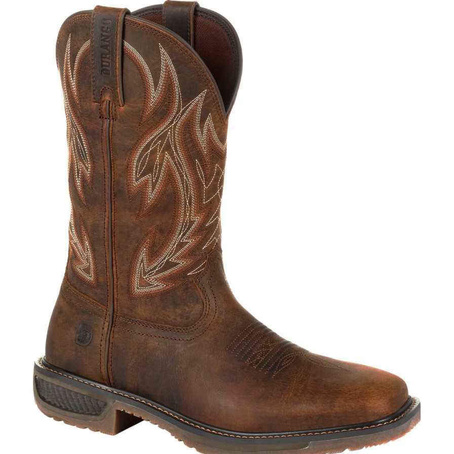 Men'S Durango Boot | Durango® Workhorse Western Work Boot Prairie Brown