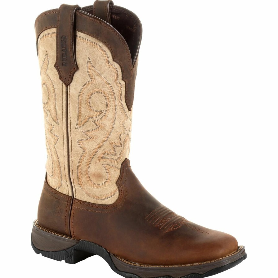 Women'S Durango Boot | Lady Rebel By Durango® Women'S Brown Western Boot Bark Brown And Taupe