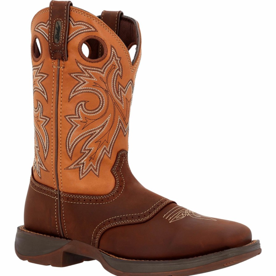 Men'S Durango Boot | Rebel By Durango® Saddle Up Western Boot Brown And Tan