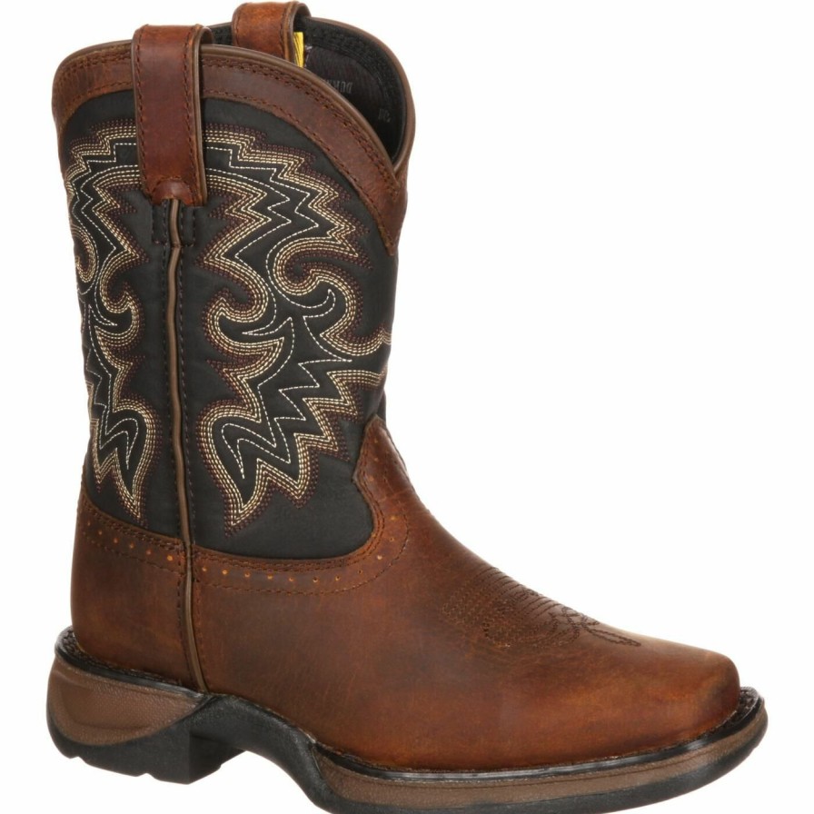 Kids Durango Boot | Lil' Durango® Little Kid Western Boot Tan Black