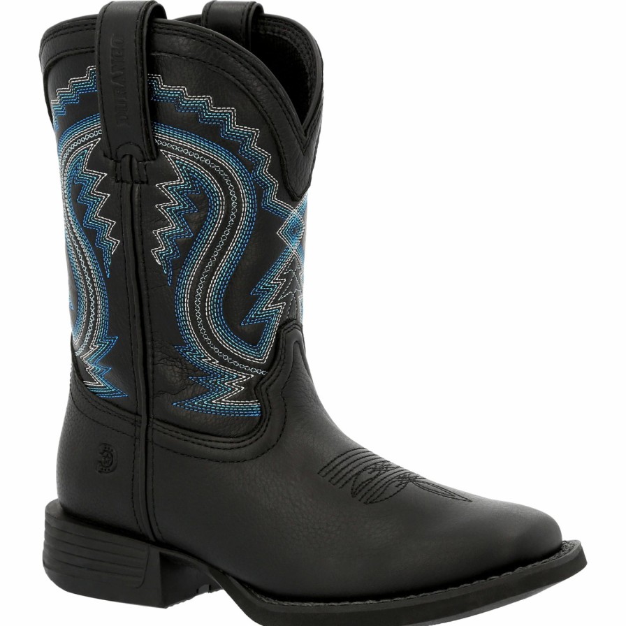 Kids Durango Boot | Lil' Rebel Pro By Durango® Little Kid'S Western Boot Black Onyx