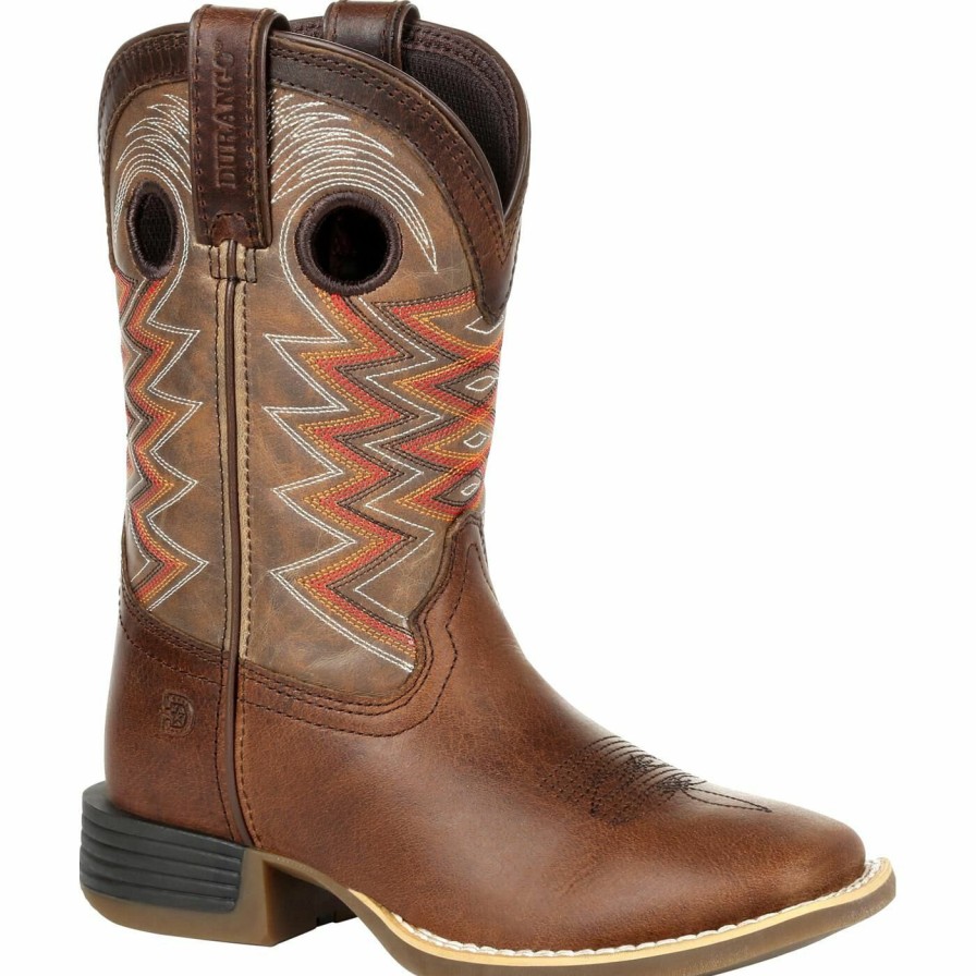 Kids Durango Boot | Durango® Lil' Rebel Pro Big Kid'S Tiger Eye Western Boot Tigers Eye