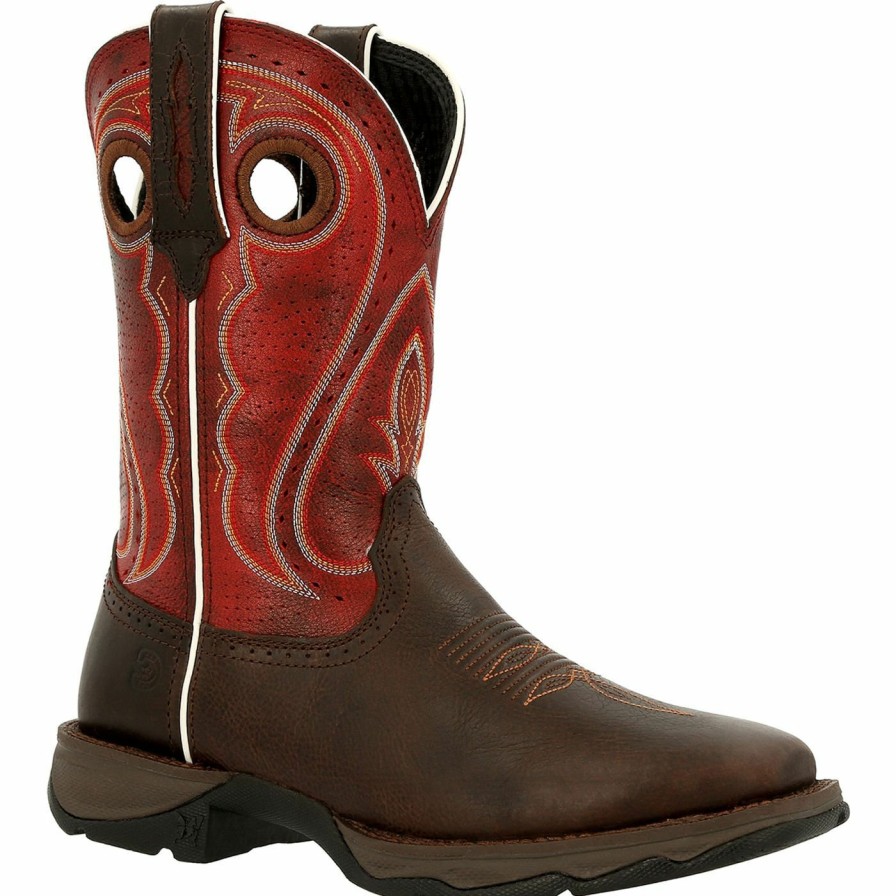 Women'S Durango Boot | Lady Rebel By Durango® Women'S Crimson Western Boot Dark Chestnut And Crimson