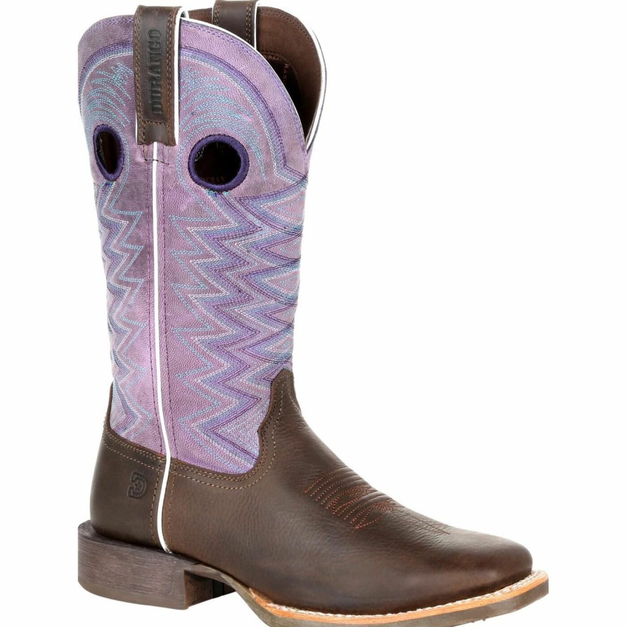 Women'S Durango Boot | Durango® Lady Rebel Pro Women'S Amethyst Western Boot Dark Earth And Amethyst