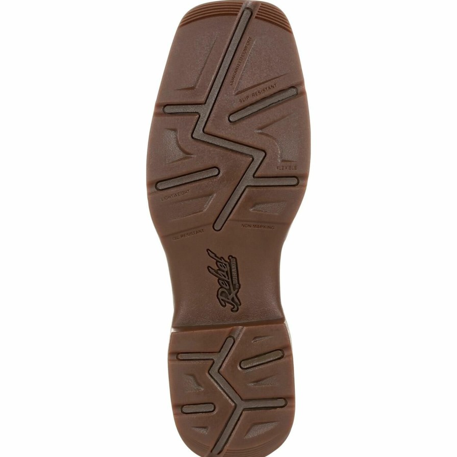 Men'S Durango Boot | Rebel By Durango® Chocolate Western Boot Chocolate And Black Eclipse