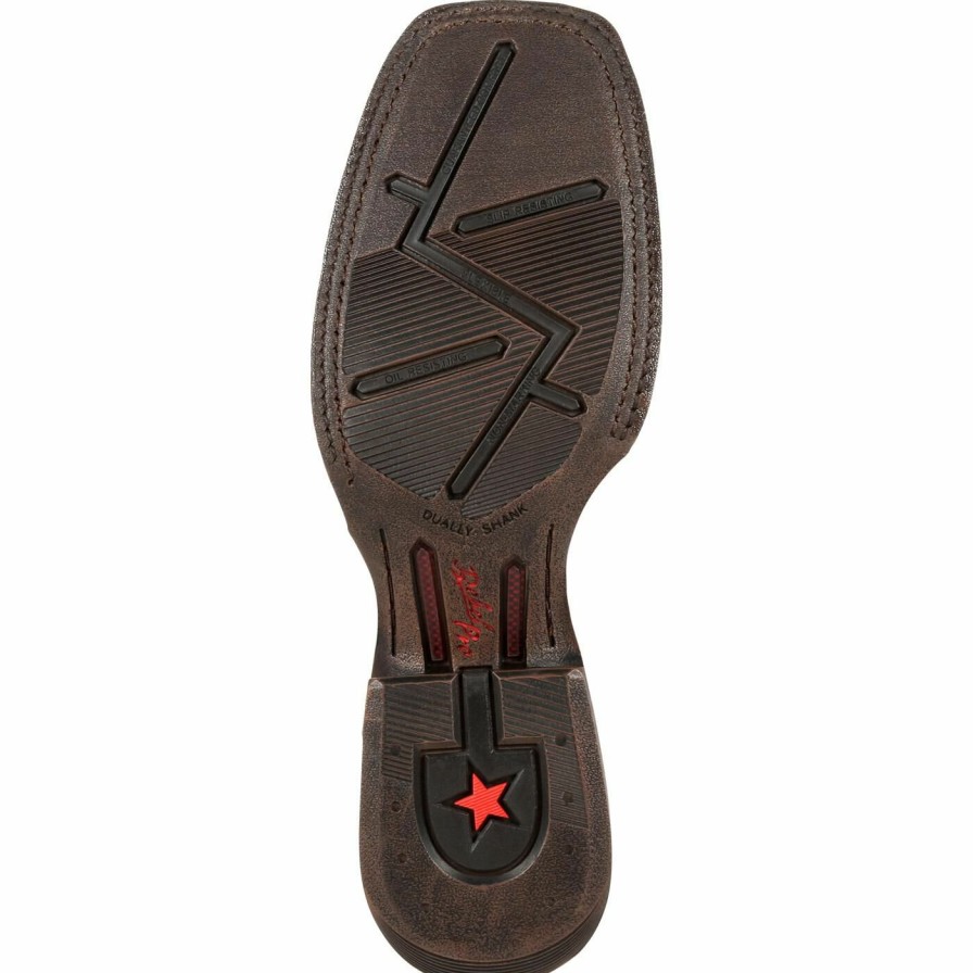 Men'S Durango Boot | Durango® Rebel Pro Vintage Flag Western Boot Dark Chestnut And Vintage Flag