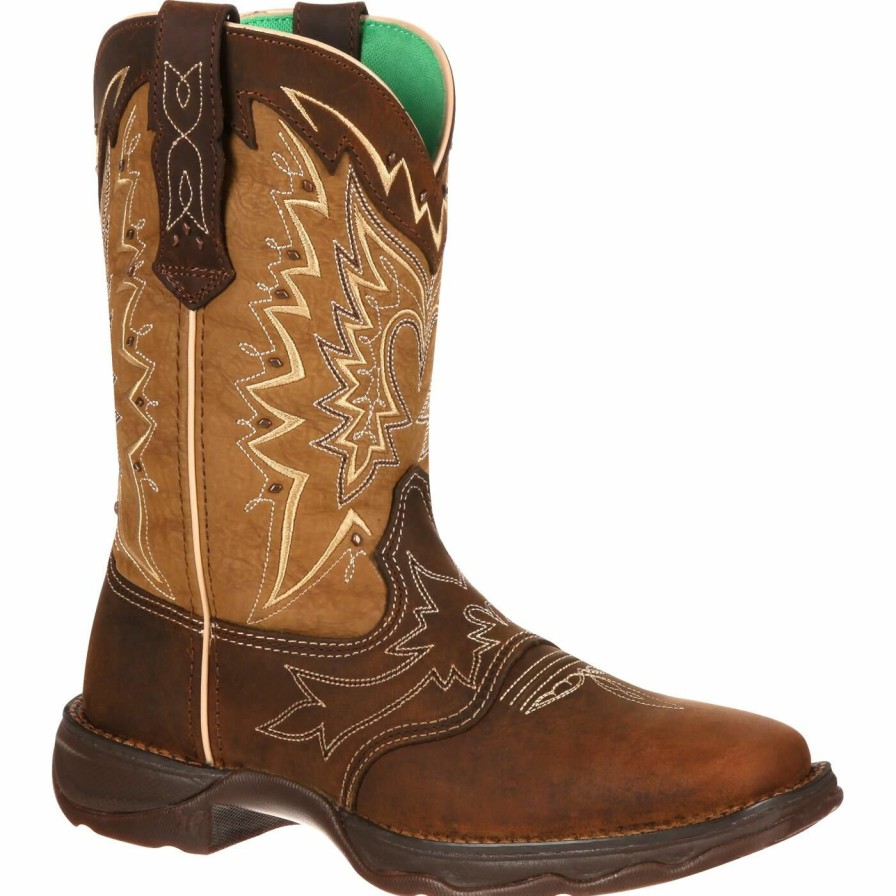 Women'S Durango Boot | Lady Rebel By Durango® Let Love Fly Western Boot Nicotine And Brown