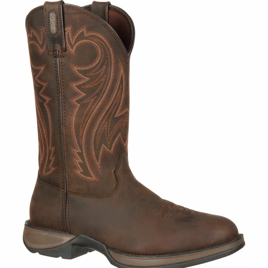 Men'S Durango Boot | Rebel By Durango® Chocolate Pull-On Western Boot Chocolate Wyoming