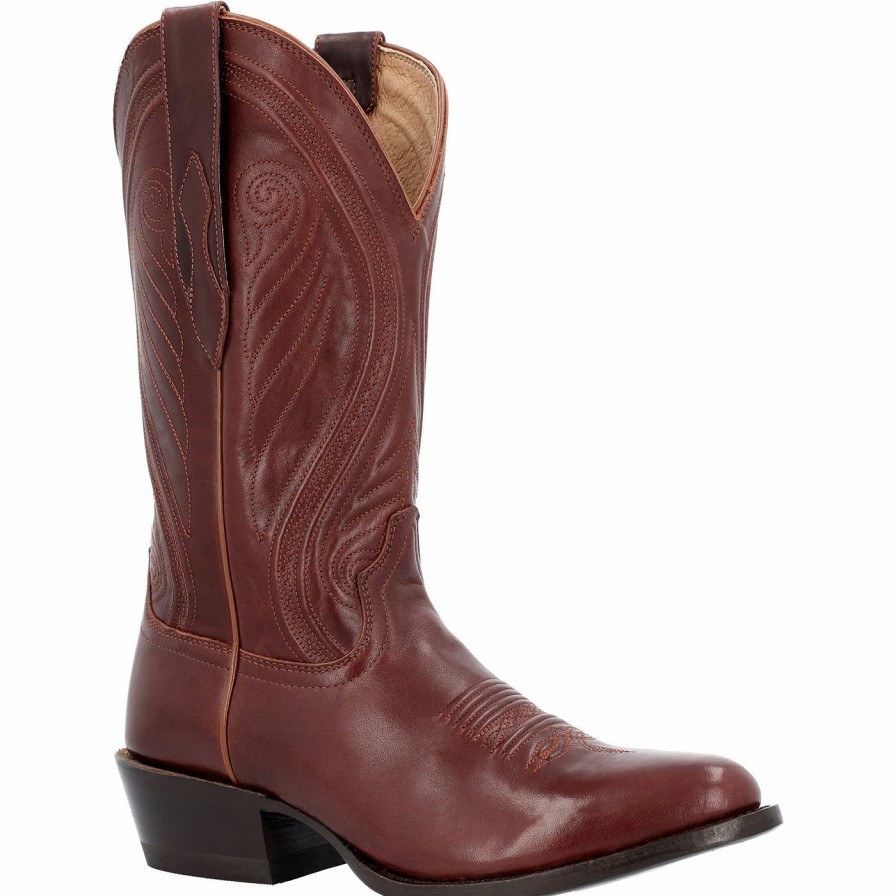 Men'S Durango Boot | Durango® Santa Fe Western Boot Burnt Sienna