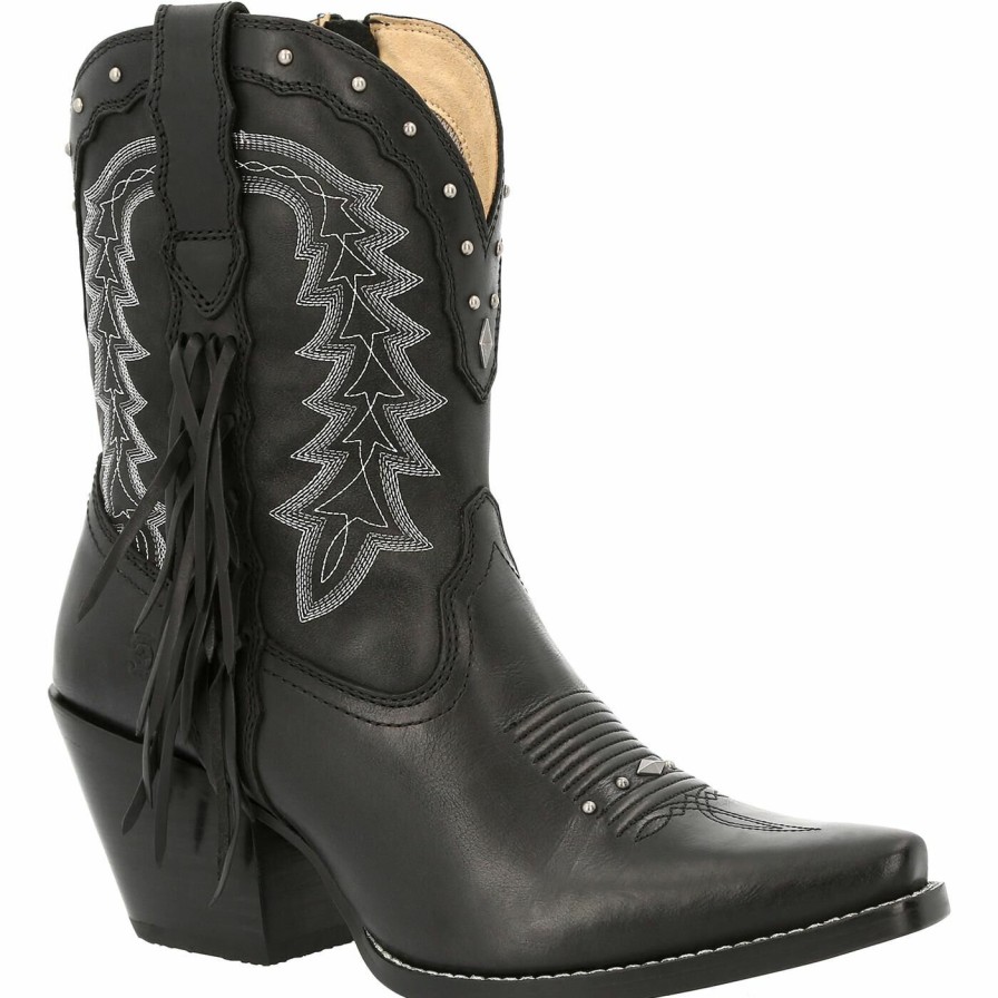 Women'S Durango Boot | Crush By Durango® Women'S Bootie Western Boot Black Onyx