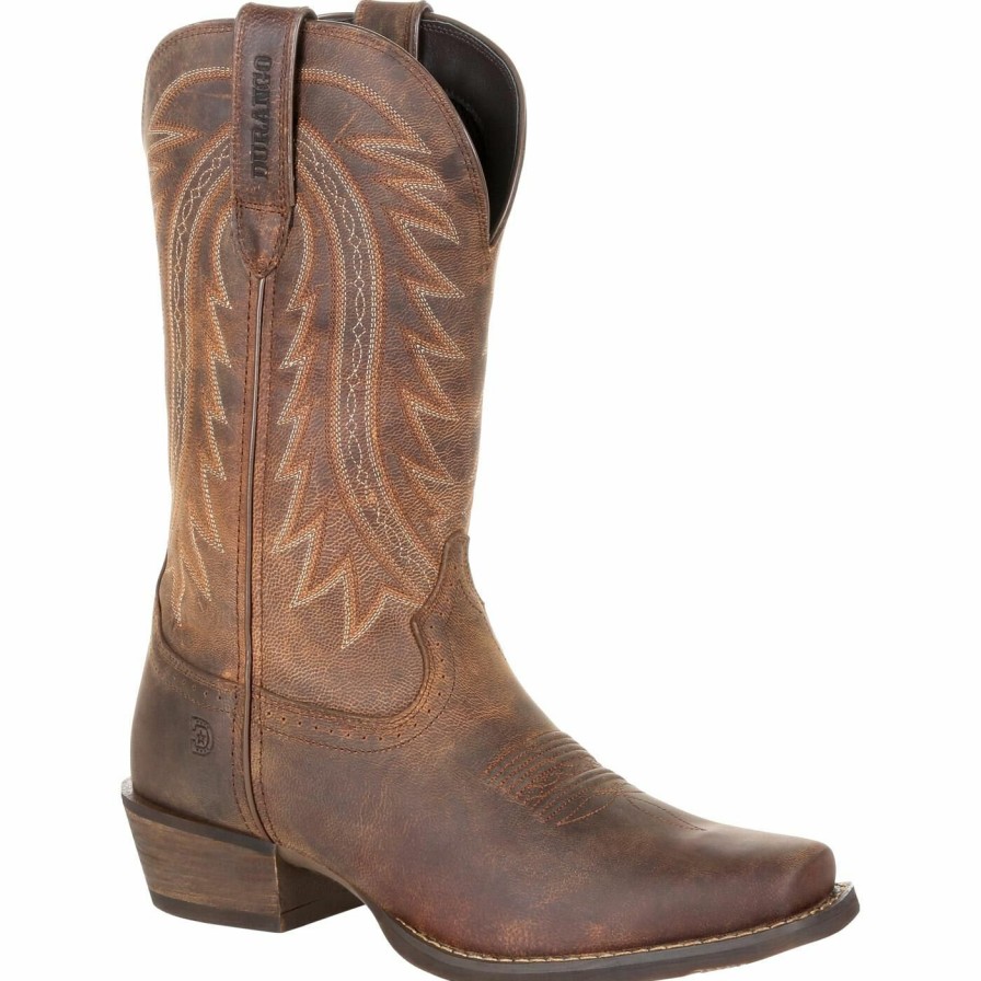 Men'S Durango Boot | Durango® Rebel Frontier Distressed Brown Western Boot Distressed Sunset Brown