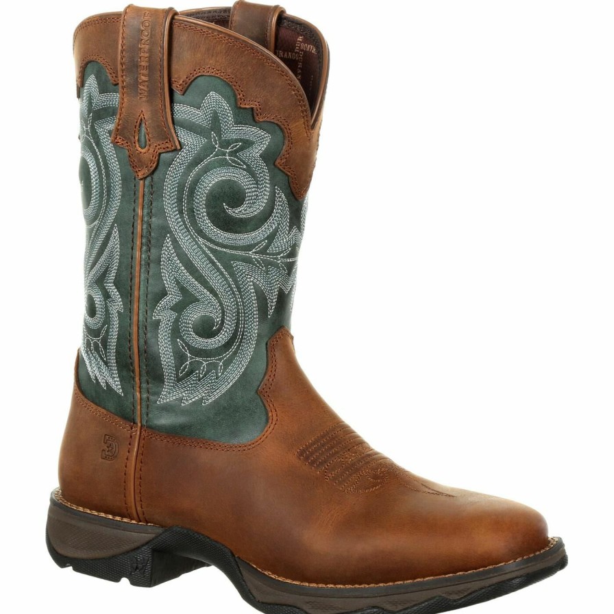 Women'S Durango Boot | Lady Rebel By Durango® Women'S Waterproof Western Boot Brown Evergreen