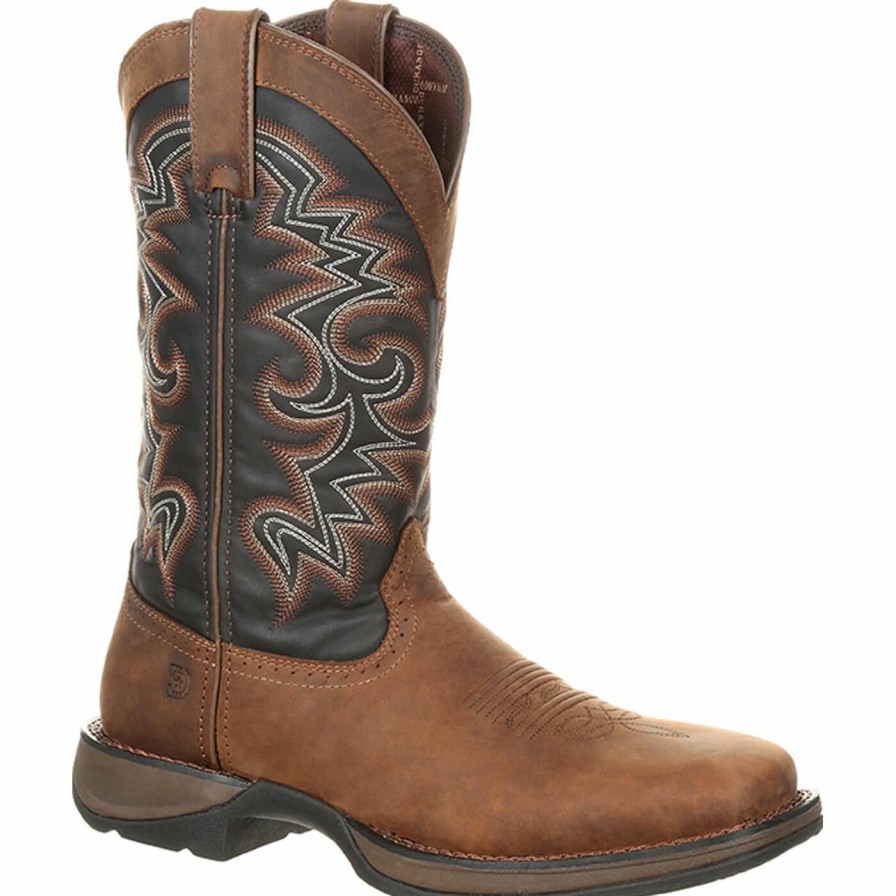 Men'S Durango Boot | Rebel By Durango® Pull-On Western Boot Chocolate And Midnight