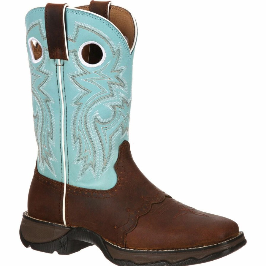 Women'S Durango Boot | Lady Rebel By Durango® Women'S Powder N' Lace Saddle Western Boot Powder N Lace