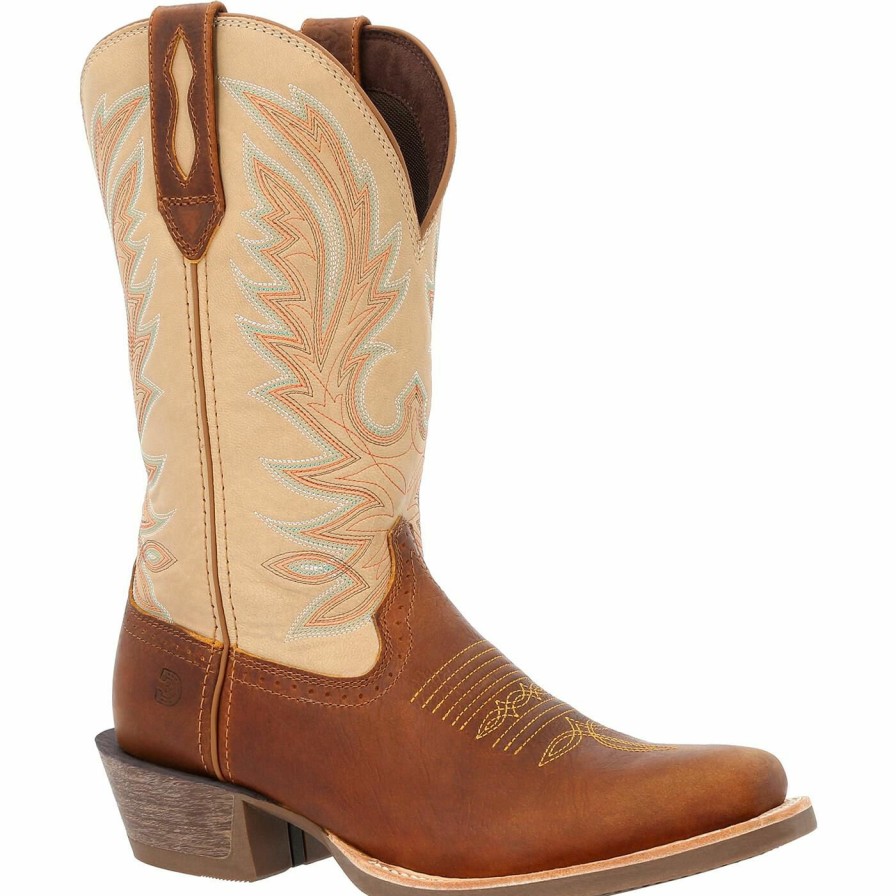 Men'S Durango Boot | Durango® Rebel Pro Golden Brown & Bone Western Boot Mossy Oak Country Dna