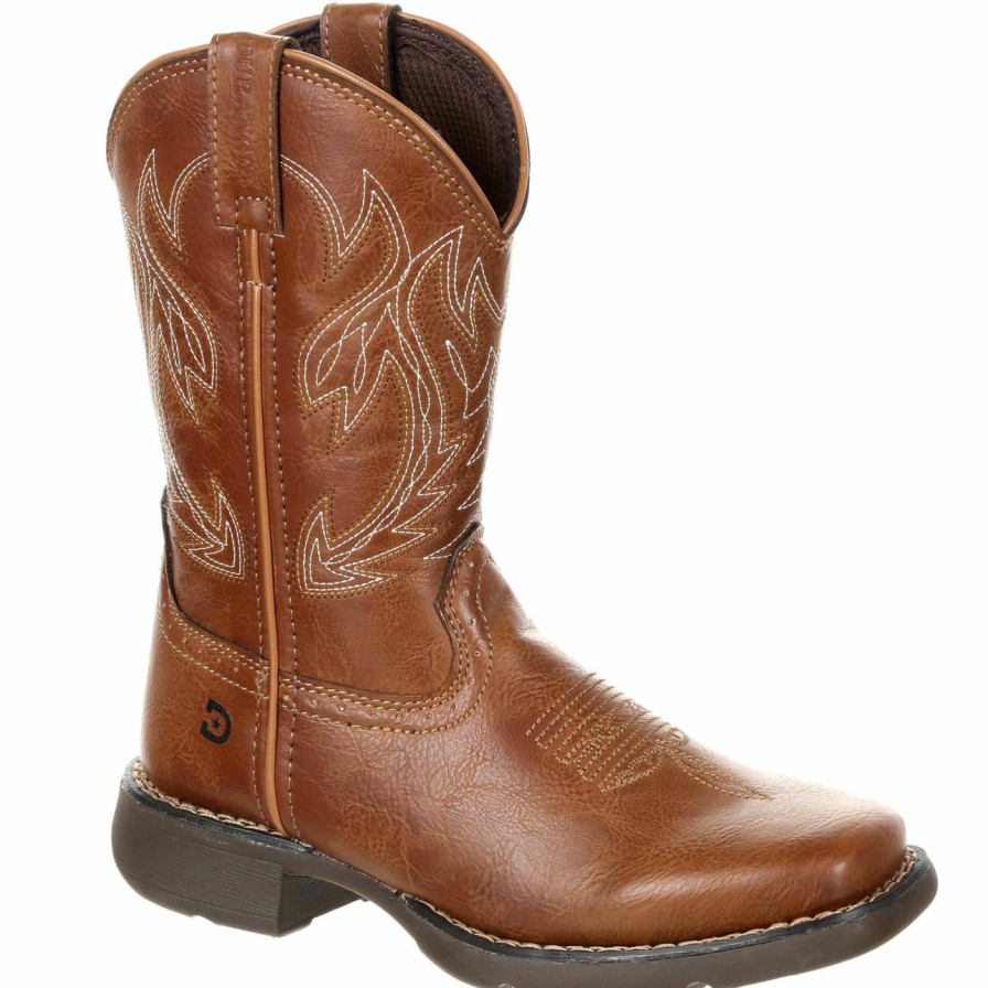 Kids Durango Boot | Lil' Durango® Big Kids' Western Boot Rodeo Brown