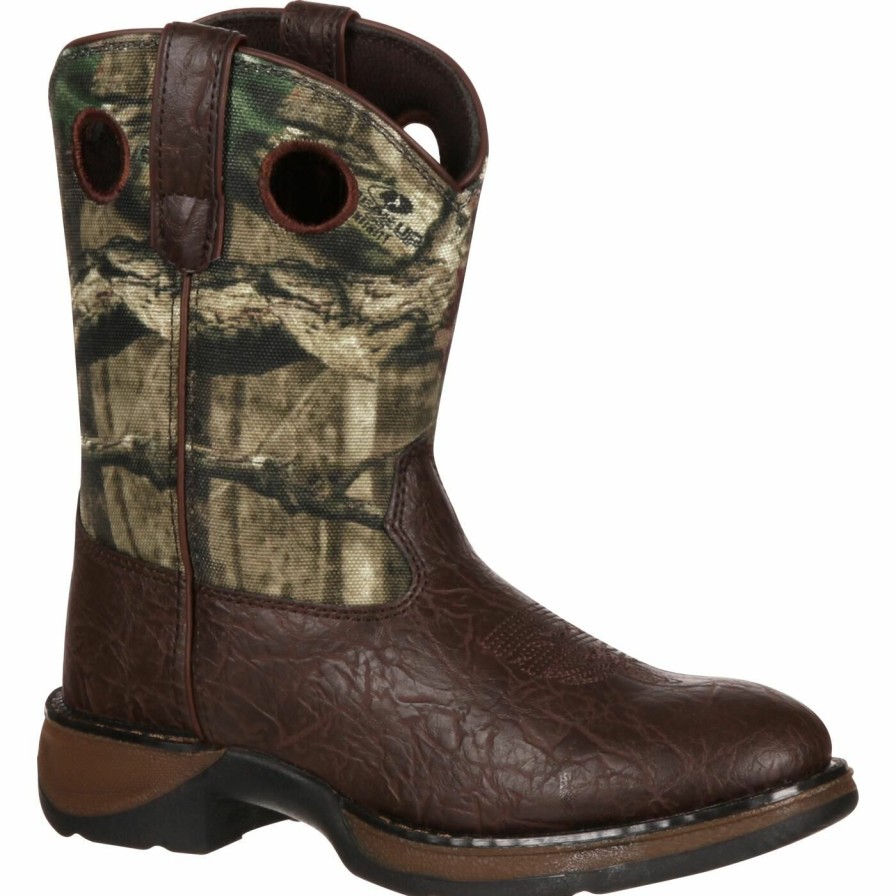 Kids Durango Boot | Lil' Durango® Little Kid Western Boot Brown And Mossy Oak Brk Up Inf