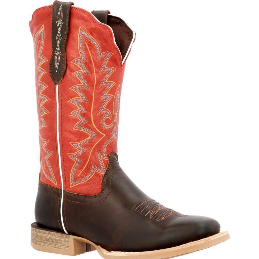 Women'S Durango Boot | Durango® Lady Rebel Pro Women'S Hickory Chili Pepper Western Boot Hickory And Chili Pepper