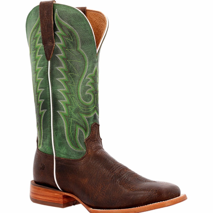 Men'S Durango Boot | Durango® Arena Pro Western Boot Hickory And Shamrock Green