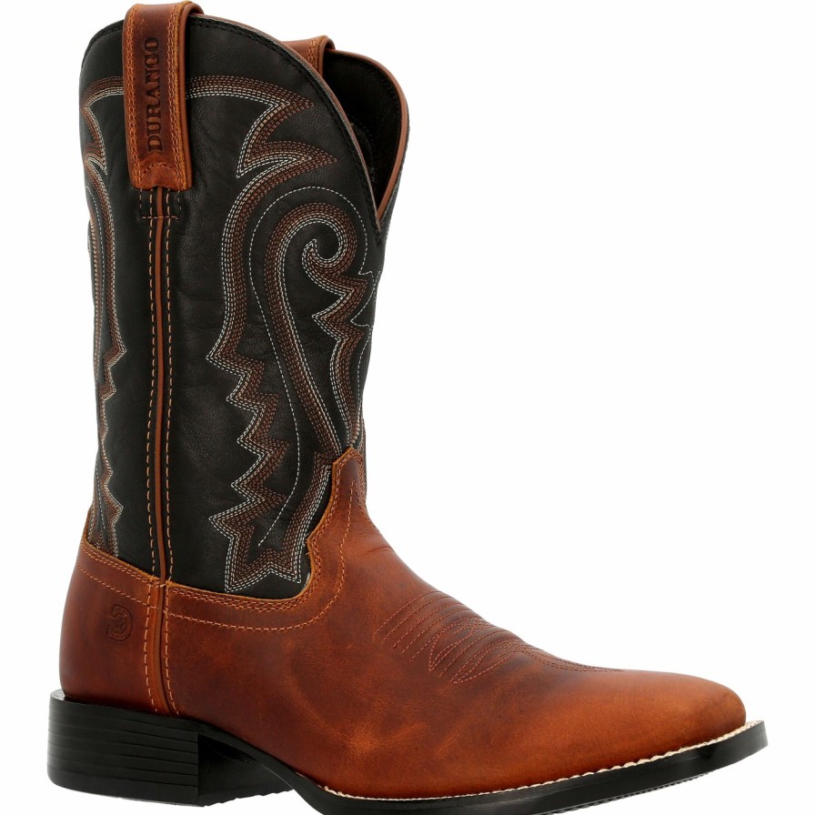 Men'S Durango Boot | Durango® Westward Inca Brown Western Boot Inca Brown And Black