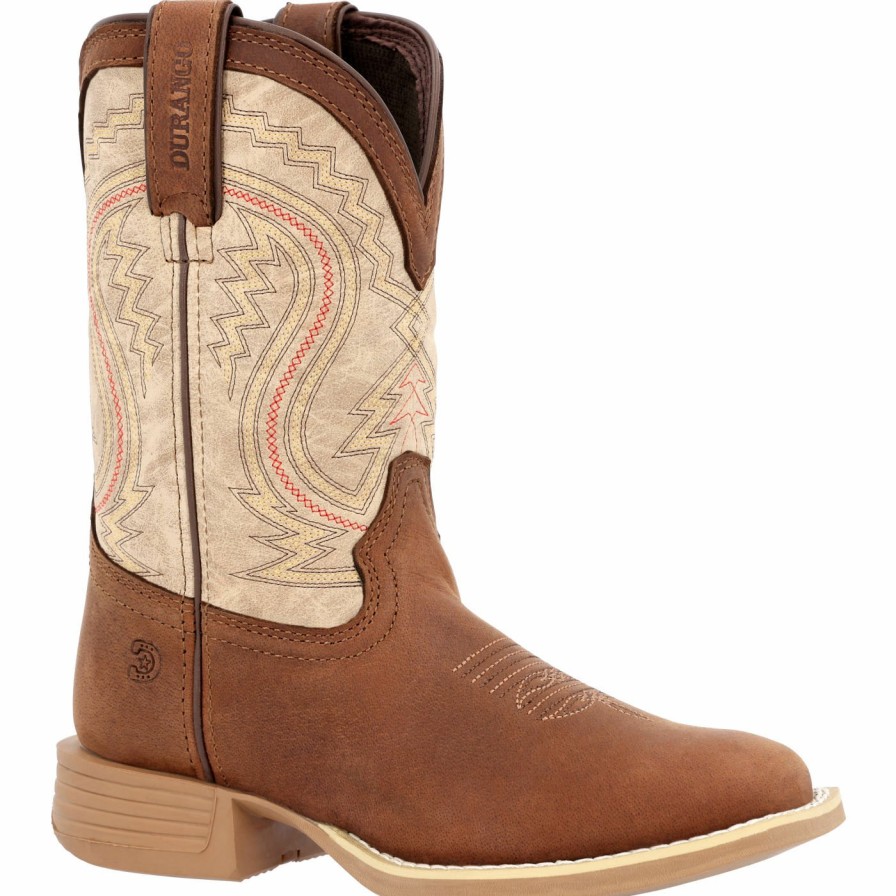 Kids Durango Boot | Durango® Lil' Rebel Pro Little Kids' Western Boot Coffee And Bone