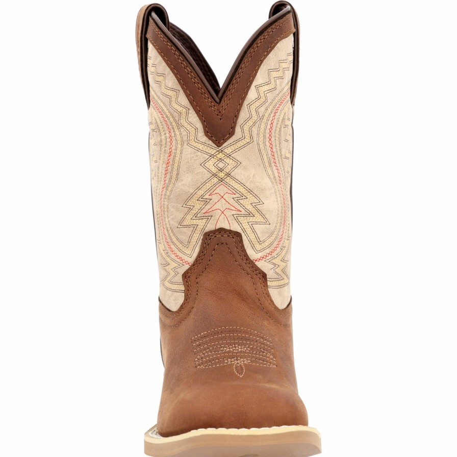 Kids Durango Boot | Durango® Lil' Rebel Pro Little Kids' Western Boot Coffee And Bone