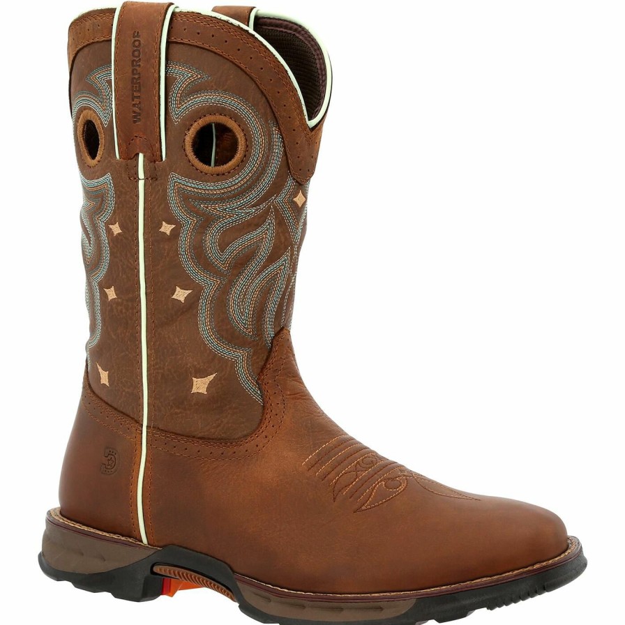 Women'S Durango Boot | Durango® Maverick Women'S Waterproof Work Boot Rugged Tan