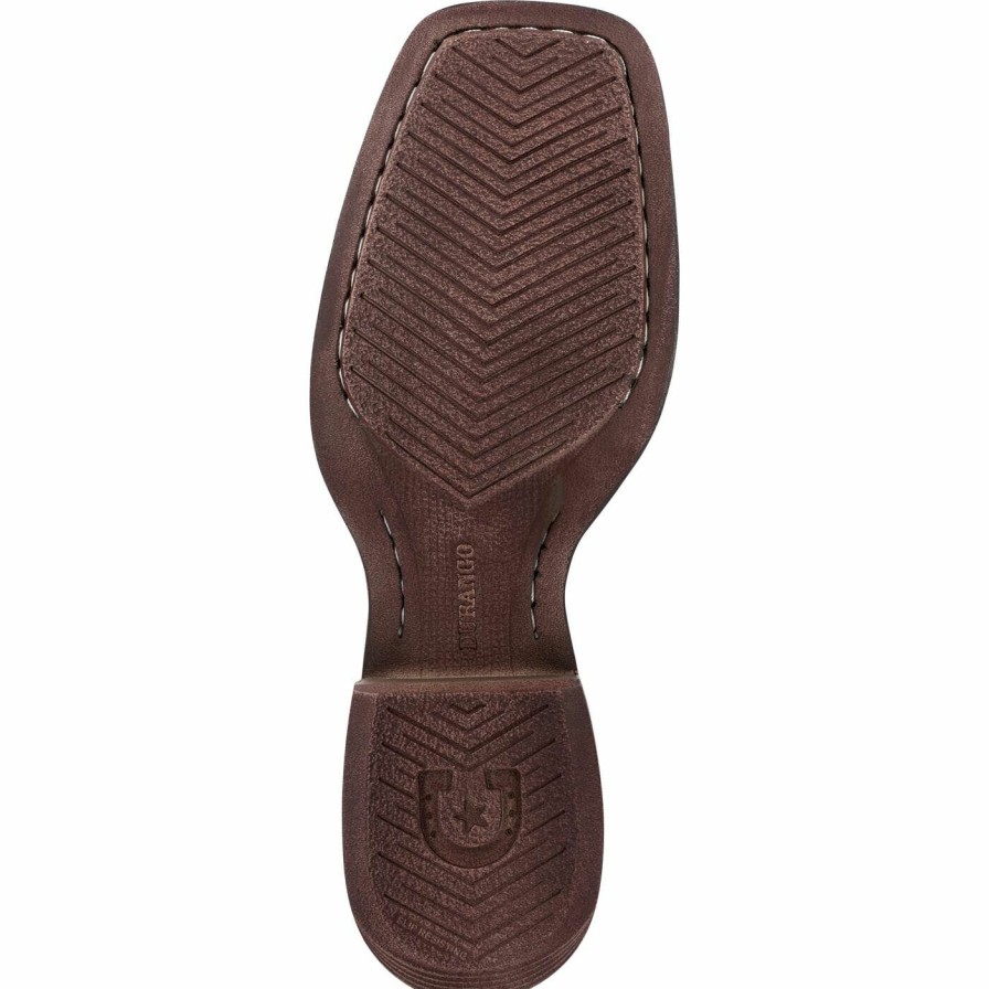 Men'S Durango Boot | Durango® Saddlebrook Acorn Crimson Western Boot Acorn And Crimson