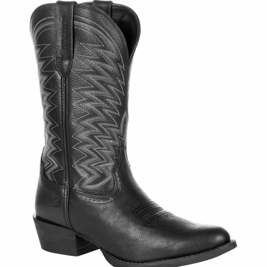 Men'S Durango Boot | Durango® Rebel Frontier Black Western R-Toe Boot Black Onyx